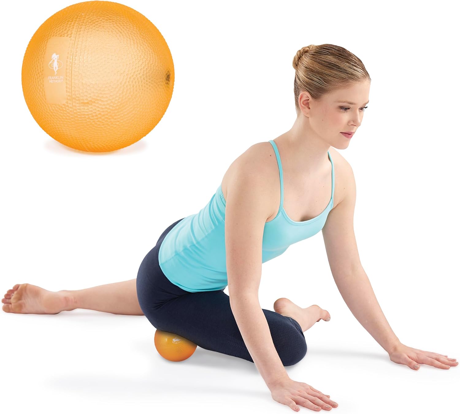 OPTP Franklin Method Tough Ball — Firm 3.75" Fitness Ball for Deep Self-Massage, Tight Muscles, and Myofascial Release — for Workouts and Muscle Massage