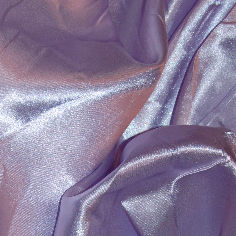 Silky Satin Fabric Material Poly Craft Dress Costume Bridal Prom 150cm Wide - Per metre (Lilac)