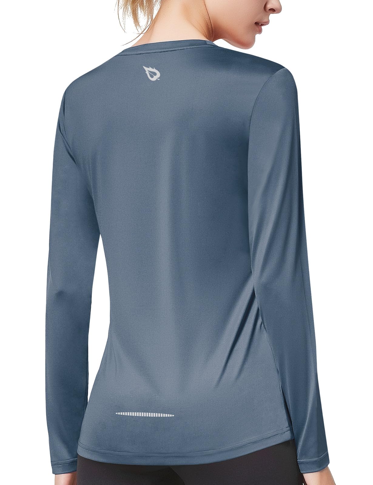 baleaf Long Sleeve Workout Tops for Women Running Athletic Shirts Active Quick Dry Lightweight Moisture Wicking