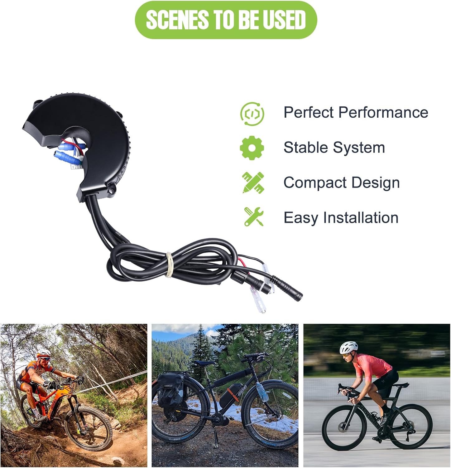 BAFANG 48V 750W 25A 9T BBS02B BBS Controller Electric Bike Controller Accessories for Mid Drive Engine Kits