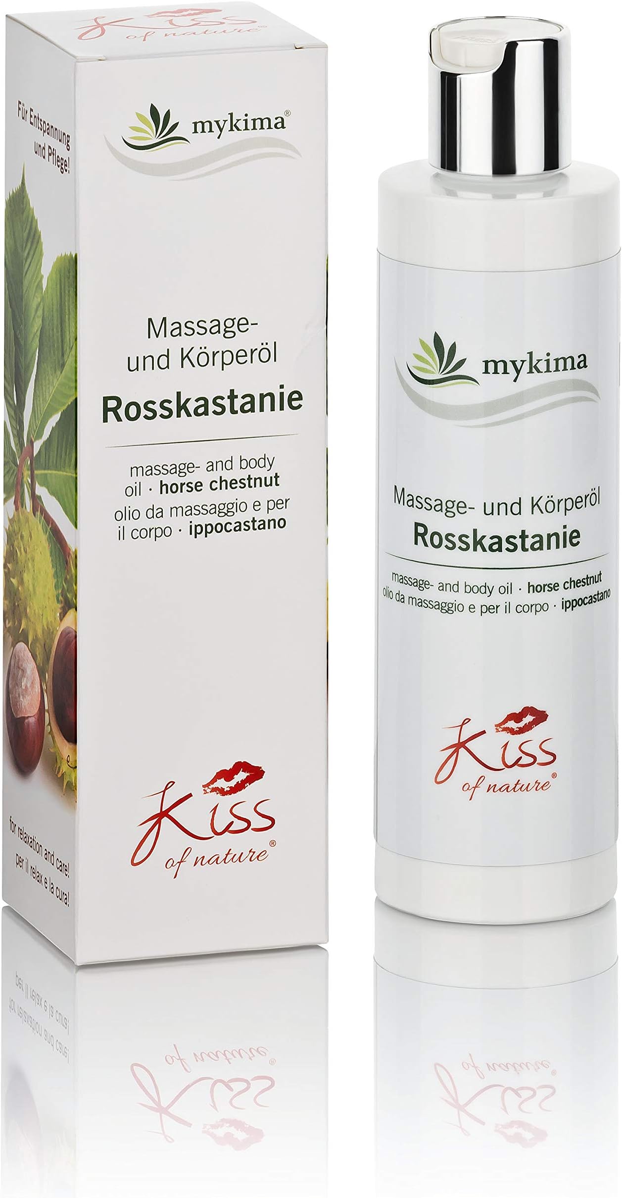 mykima - Körper- und Massageöl Rosskastanie - 200 ml