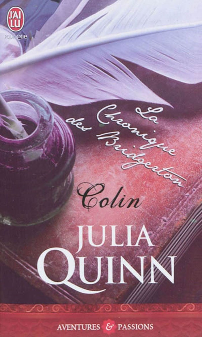 Les Chroniques De Bridgerton Livre Tome 4 LA CHRONIQUE DES BRIDGERTON -4- COLIN : Quinn, Julia: Amazon.fr: Livres