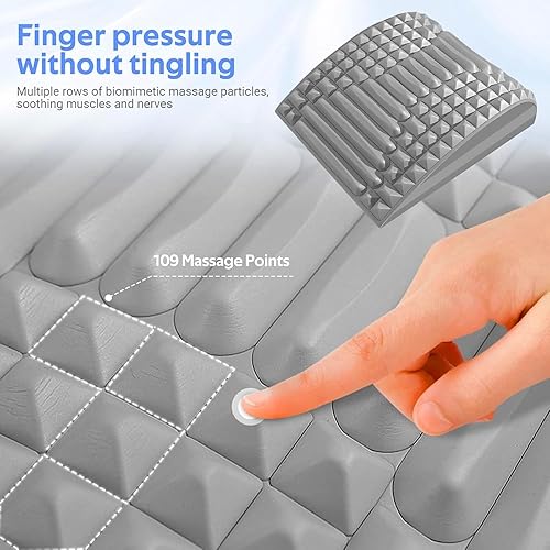 Miniatura 6 de Refresh - Estirador de cuello y espalda, corrector de postura, estirador lumbar para aliviar el dolor de cuello, espalda baja, espalda superior y