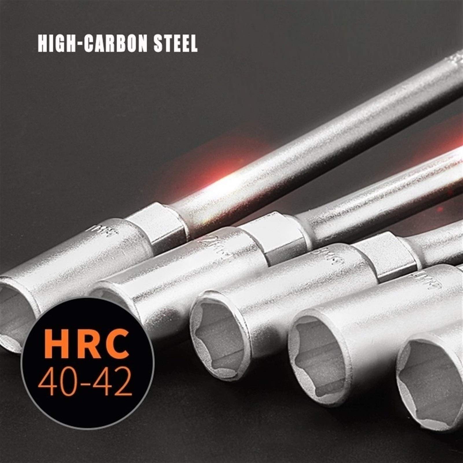 Herramienta de hardware Llave de tubo Mango en forma de T Manguitos de llave universal Llave de tuercas de tornillo extraíble 19 piezas Herramientas de reparación de automóviles de bicicleta (Color
