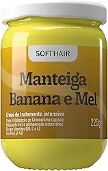 Soft Hair Creme Manteiga De Banana E Mel