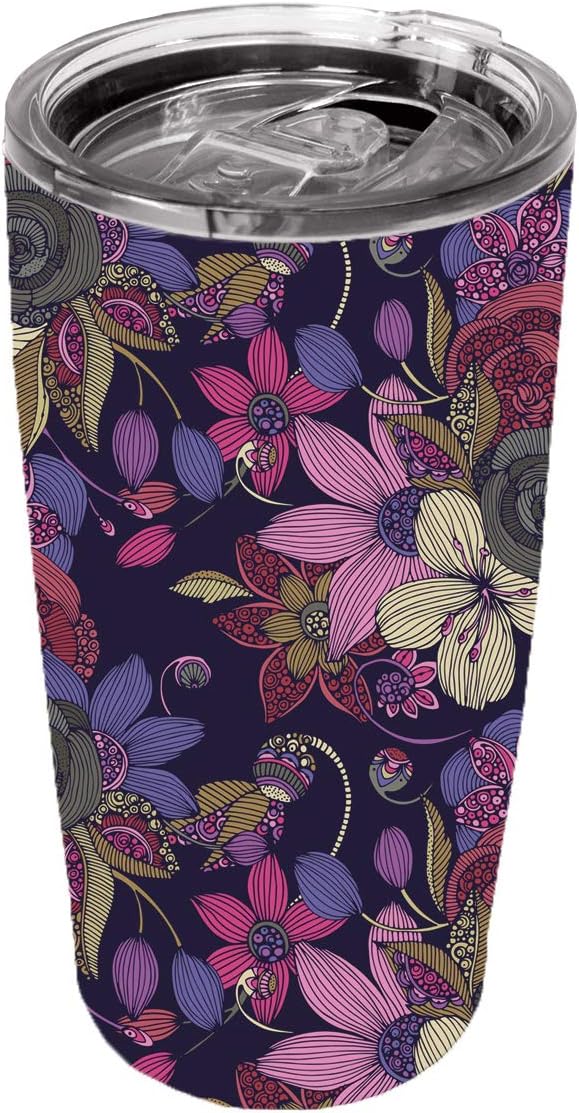 Lang Companies, Valentina Flourish 20 oz. Stainless Steel Tumbler by Valentina Harper