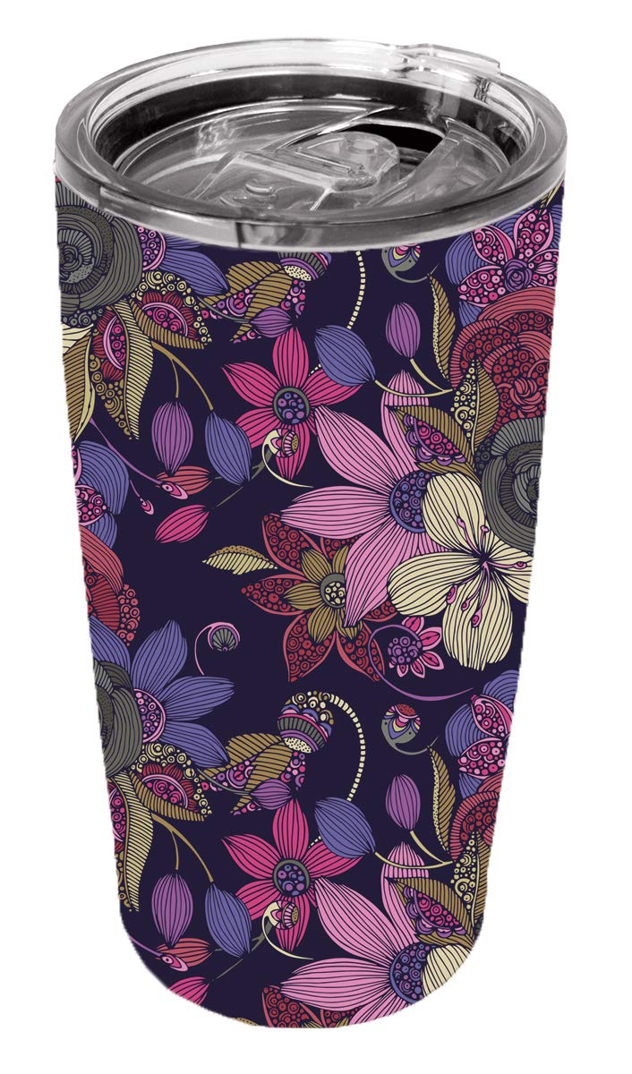 Lang Companies, Valentina Flourish 20 oz. Stainless Steel Tumbler by Valentina Harper