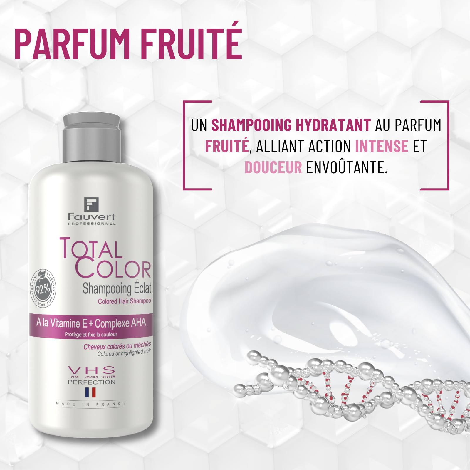 Colored hair shampoo Eclat 250ML, 250 ml (Pack of 1) - Image 4