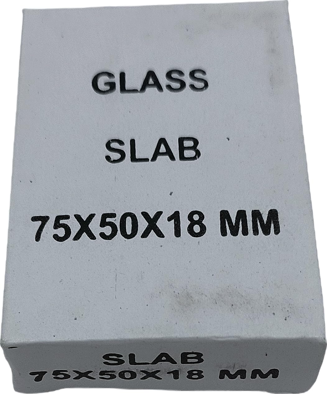 Rectangular Glass Slab 75x50x18 mm