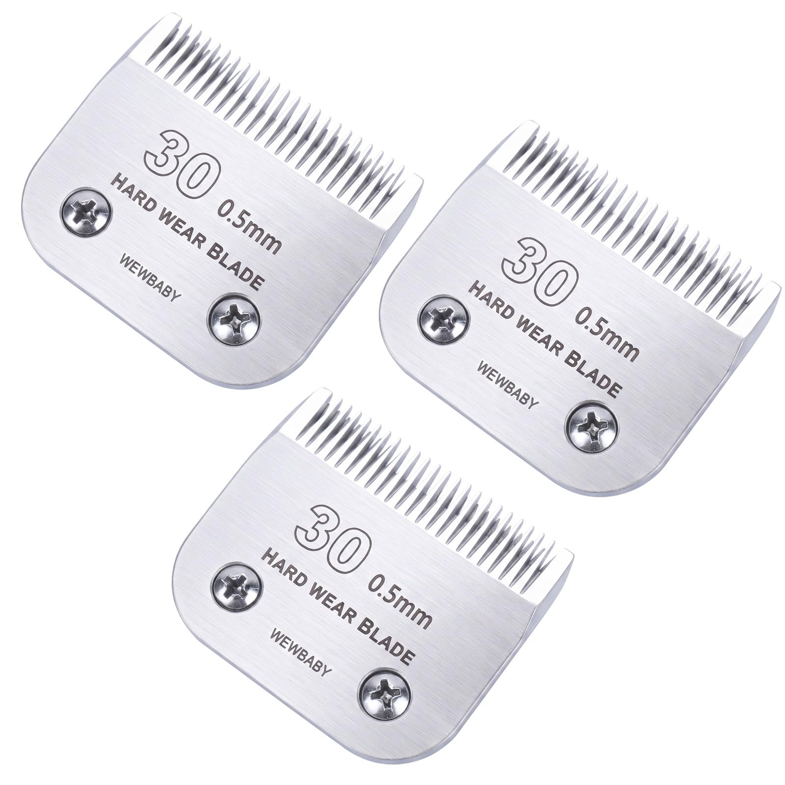 Dog Grooming Clipper Blades Size 30 for Andis Oster A5 Wahl KM