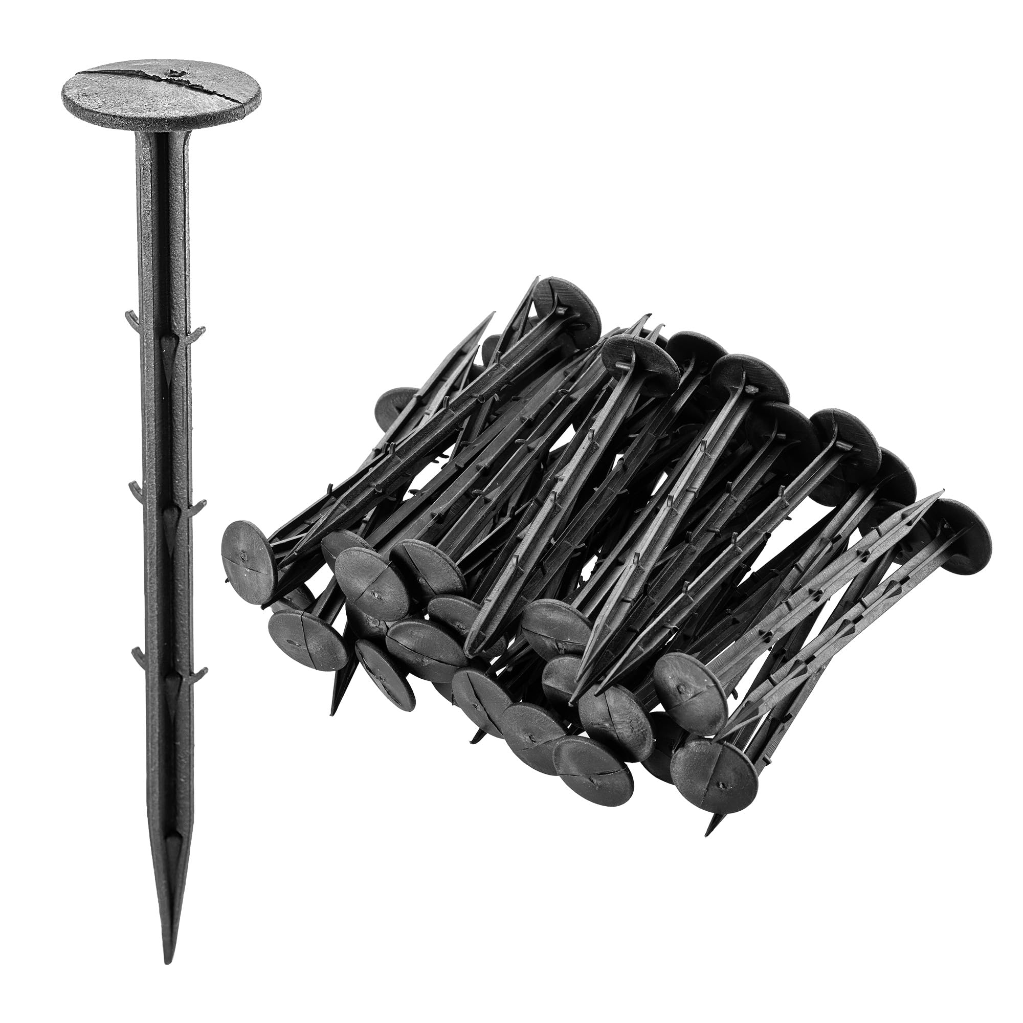 KADAX Unkrautvlies 1.6 x 50 m, 135g/m², Gartenfolie aus Polypropylen, Gartenvlies gegen Unkraut, Unkrautgewebe Wasserdurchlässig, Pflanzenvlies (Schwarz)