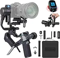 Estabilizador Gimbal FeiyuTech SCORP 2 KIT para Câmeras DSLR e Mirrorless, Rastreamento de IA Integrado,Peso Máximo de 2,5 kg, Tela Sensível ao Toque, Gravação Vertical Nativa com Estojo