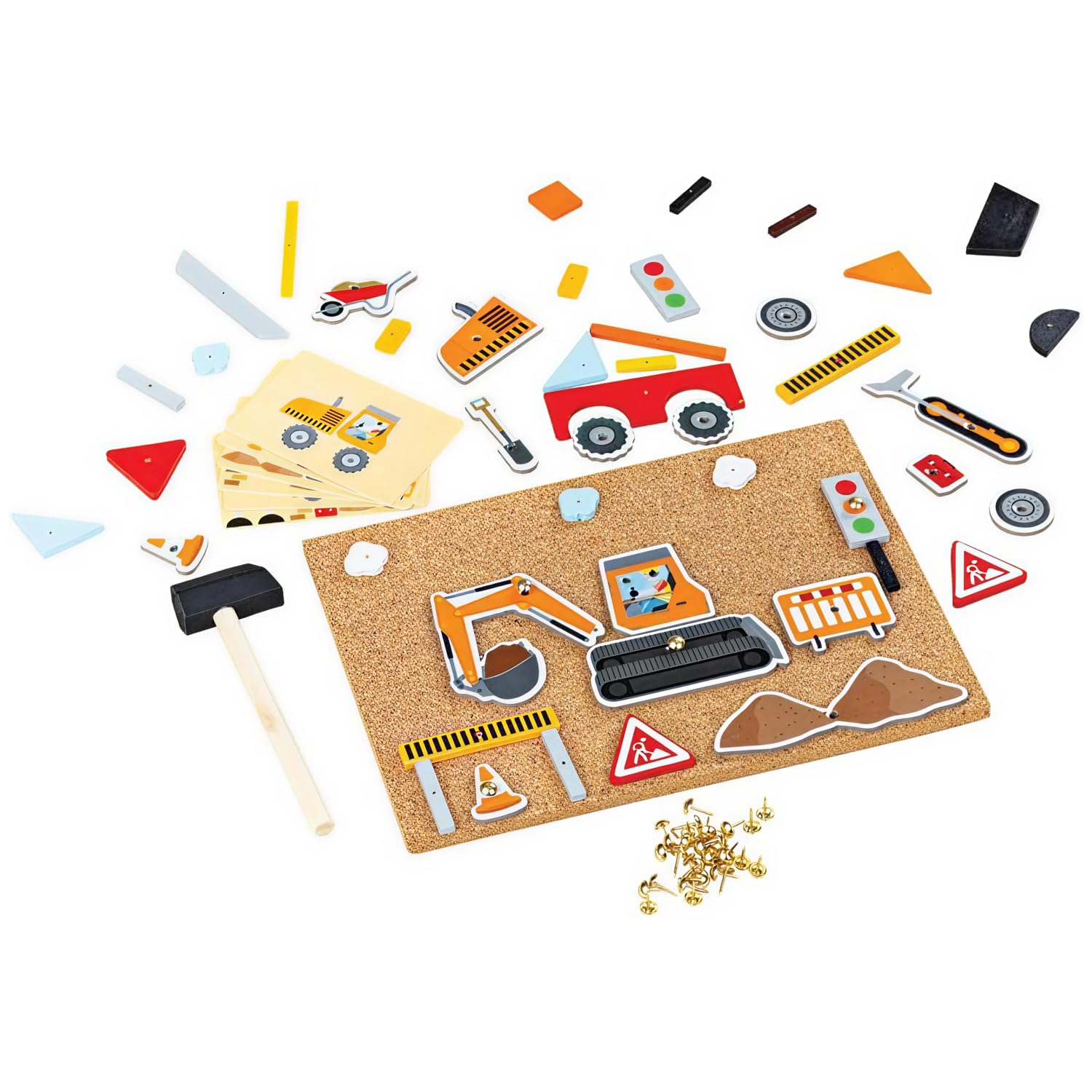 Deluxe Pin-a-Shape (Construction), Tap Tap Art Board Set