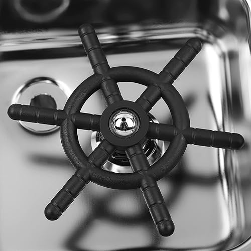 Miniatura 6 de Enjuagadora automática de acero inoxidable, enjuague de vidrio limpiador de vasos para Hotel Bar Cafe, enjuague de jarra inoxidable