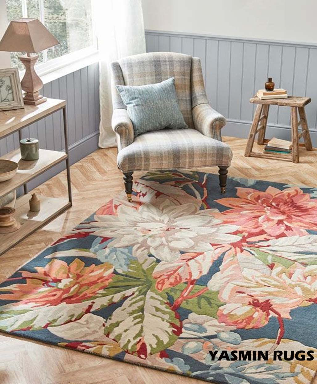 Buy yasmin rugs Superfine Handwoven Collection Woollen Tuffted Thick