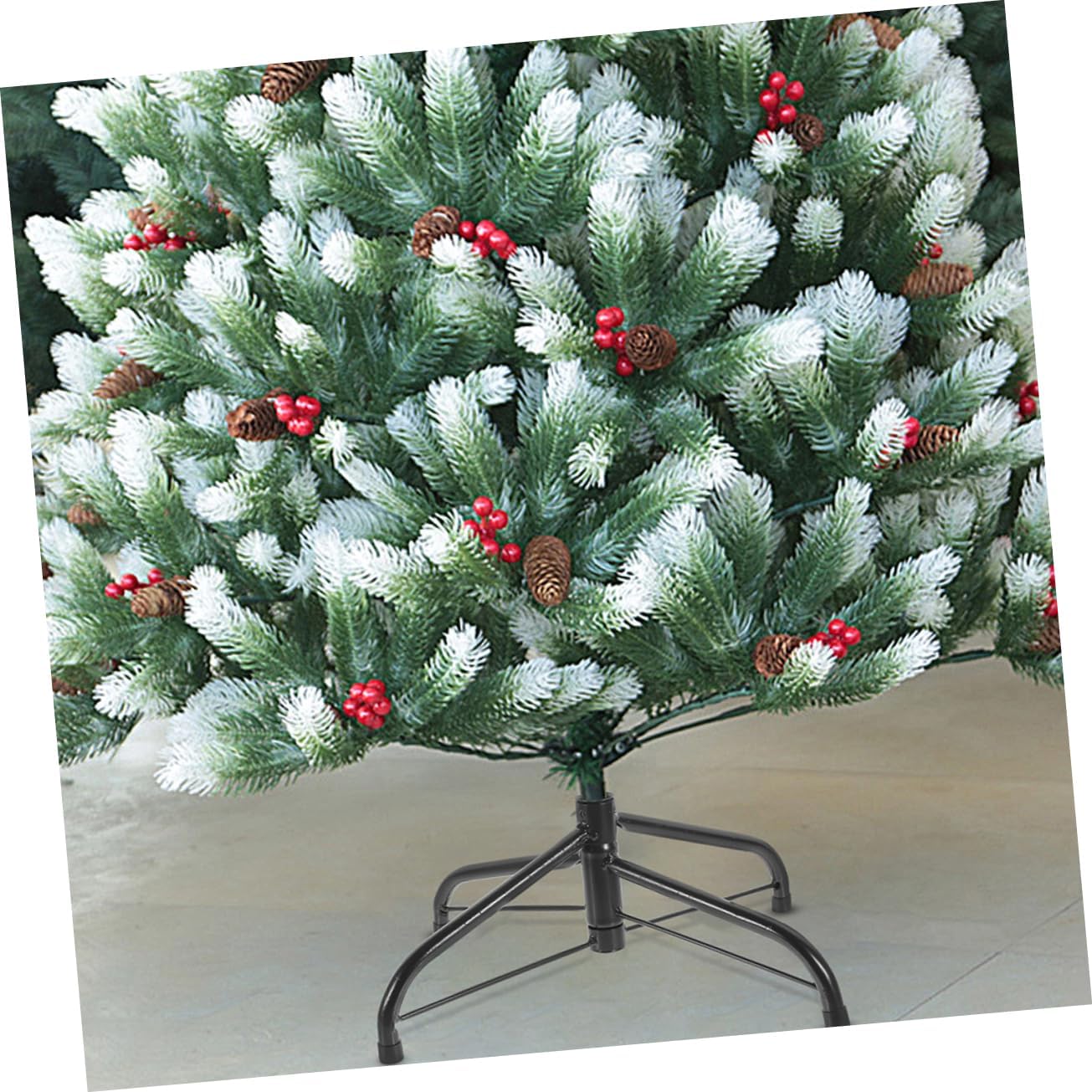 Artificial Christmas Tree Stand Base for Stability Compact Xmas Tree Holder for for Holiday Decorations up