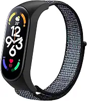 Pulseiras NSmart em Nylon compatíveis com MI BAND 3 - MI BAND 4 - MI BAND 5 - MI BAND 6 - MI BAND 7 - MI BAND 8 - MI BAND 9 - Nandos-Store