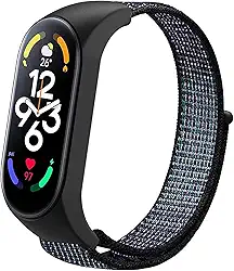Pulseiras NSmart em Nylon compatíveis com MI BAND 3 - MI BAND 4 - MI BAND 5 - MI BAND 6 - MI BAND 7 - MI BAND 8 - MI BAND 9 - Nandos-Store