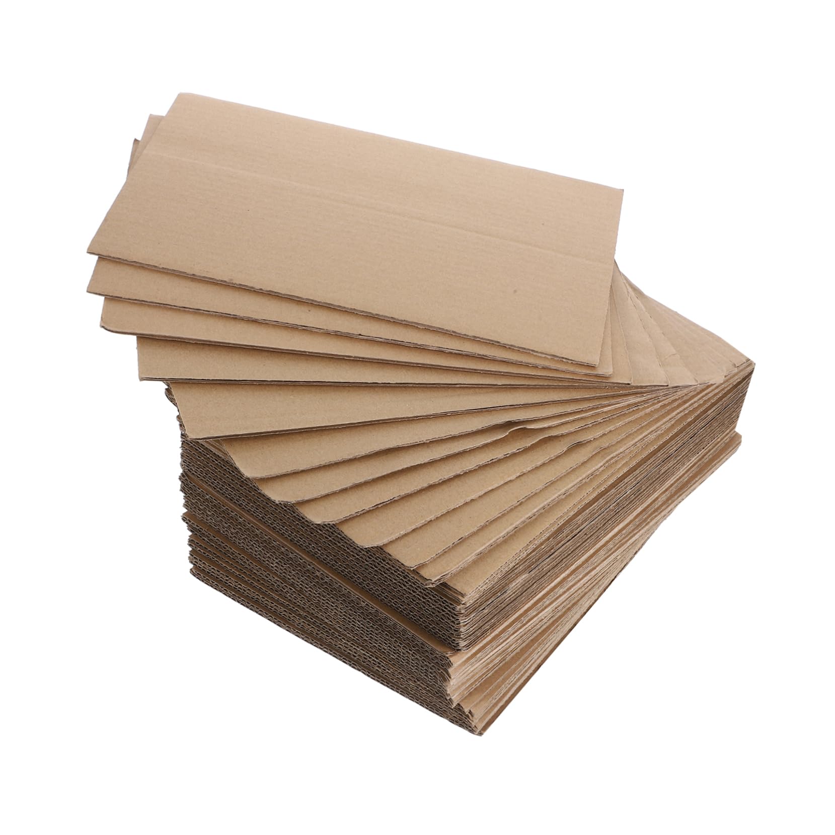 MINAOLULUS 50pcs Cardboard Boxes Pads for Moving Corrugated Cardboard Dividers Box Inserts for Packaging Moving Filler