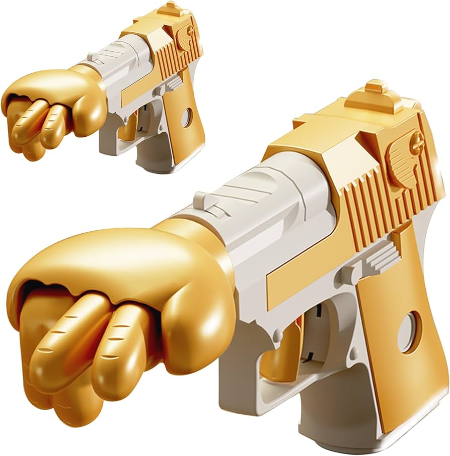 Amazon | 木魚銃 フィジェット 銃 2点セット 公平じゃんけん銃 重力