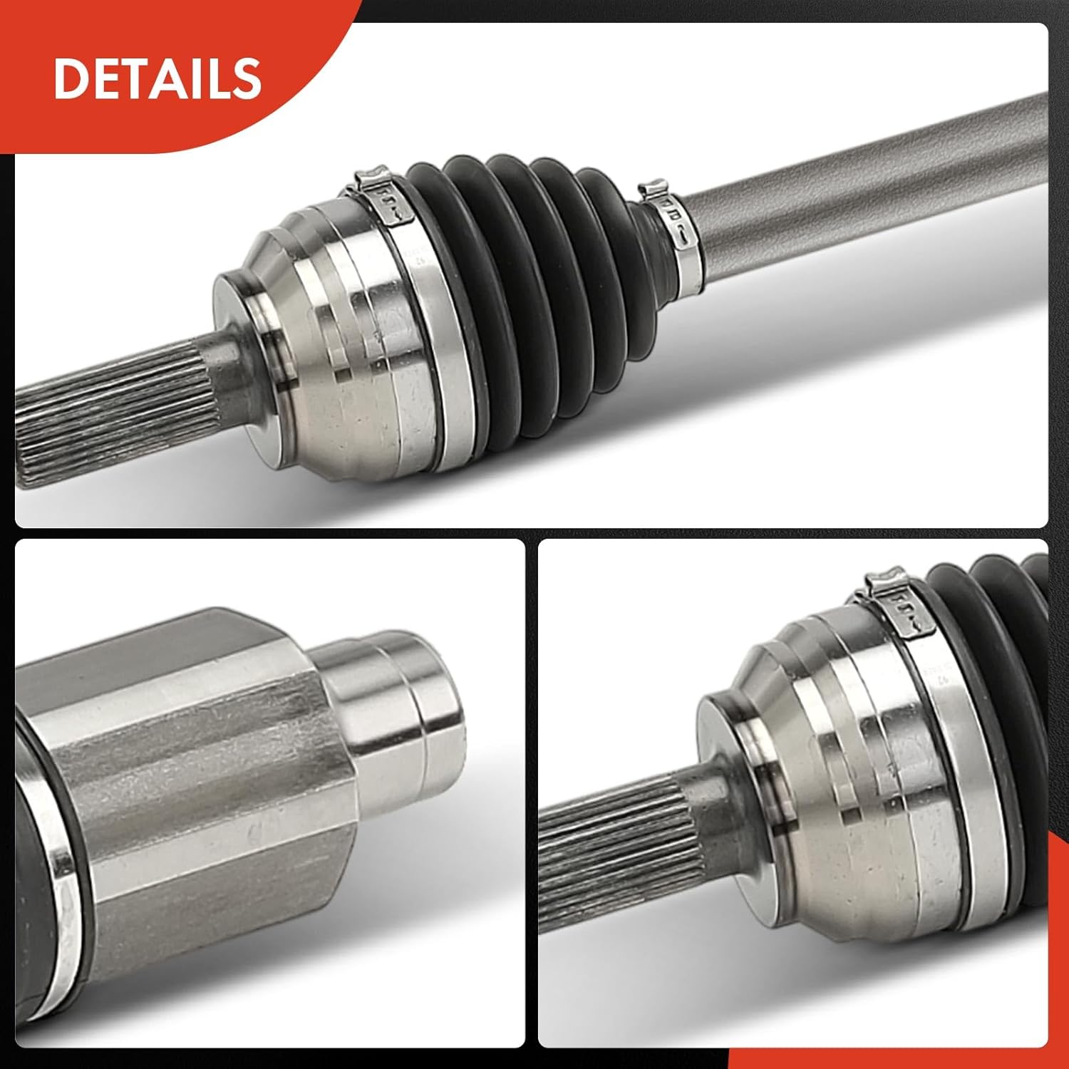 A-Premium CV Axle Shaft Assembly Compatible with Tesla Model X 2016 2017 2018 2019, Front Right Passenger Side