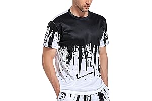 Ampeo Men's Graphic T-Shirt: Elevate Your Style with Custom T-Shirt Printing