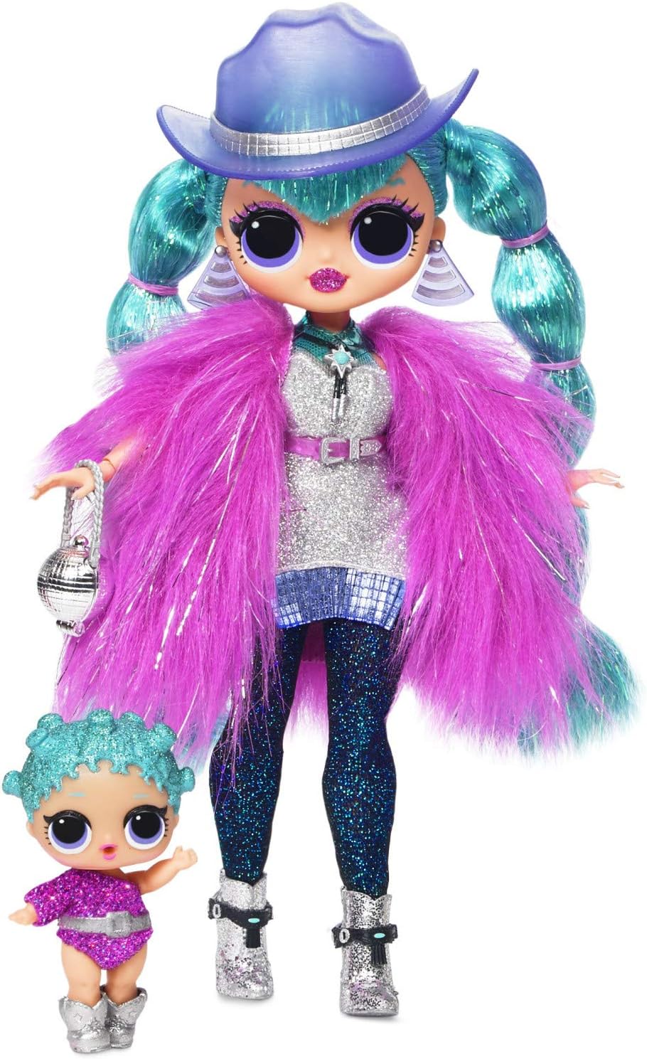 L.O.L. Surprise! LOL O.M.G. Winter Disco Cosmic Nova Fashion Doll & Sister, Multi-Colour, 561804E7C