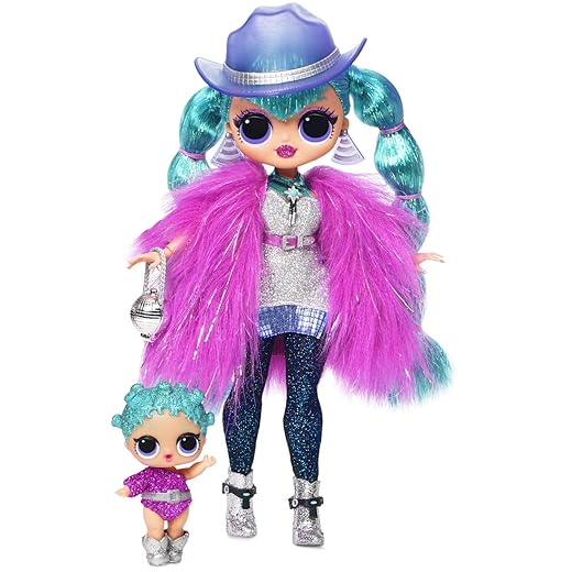 L.O.L. Surprise! O.M.G. Winter Disco Cosmic Nova Fashion Doll & Sister