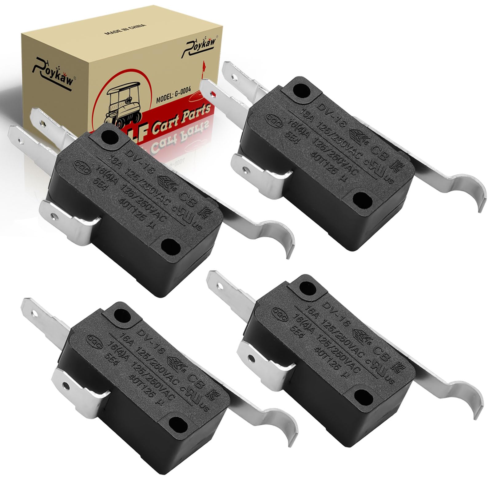 Micro Interruptor De Marcha Adelante/atrás Para Carritos De Golf Club Car - 2 Clavijas, Compatible Con Modelos Desde 1980