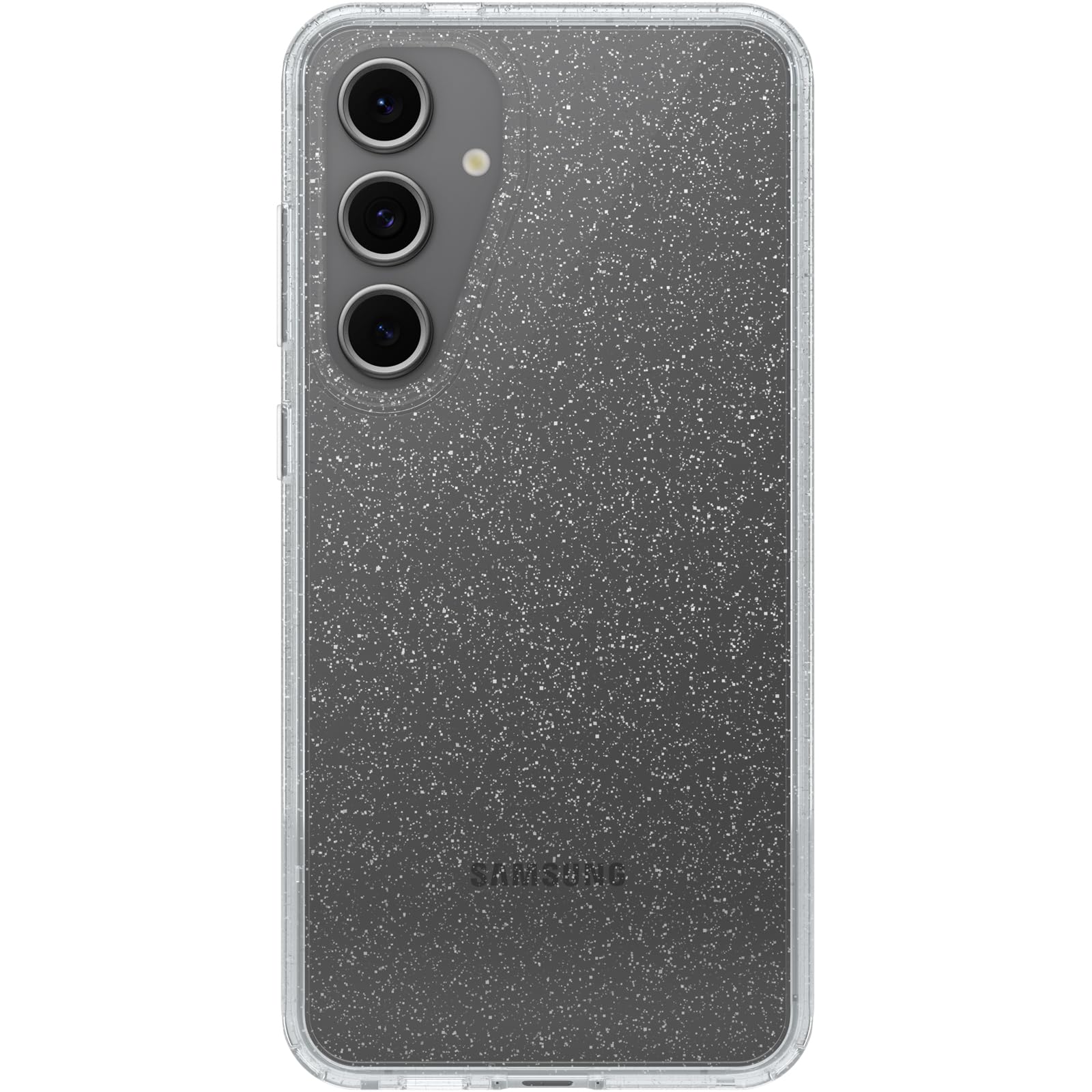 OtterBox Samsung Galaxy S24 FE Symmetry Series Clear Case - Stardust, Ultra-Sleek, Wireless Charging Compatible, Raised Edges Protect Camera & Screen