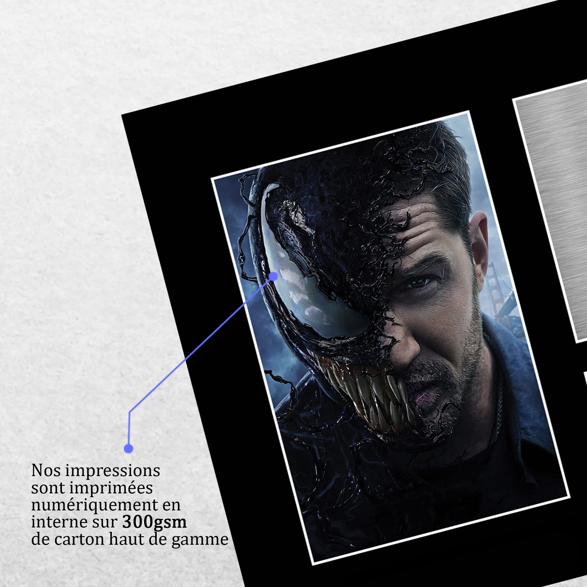 Tom Hardy Venom Autographe Photo Signée A4 Cadeaux Cinéma