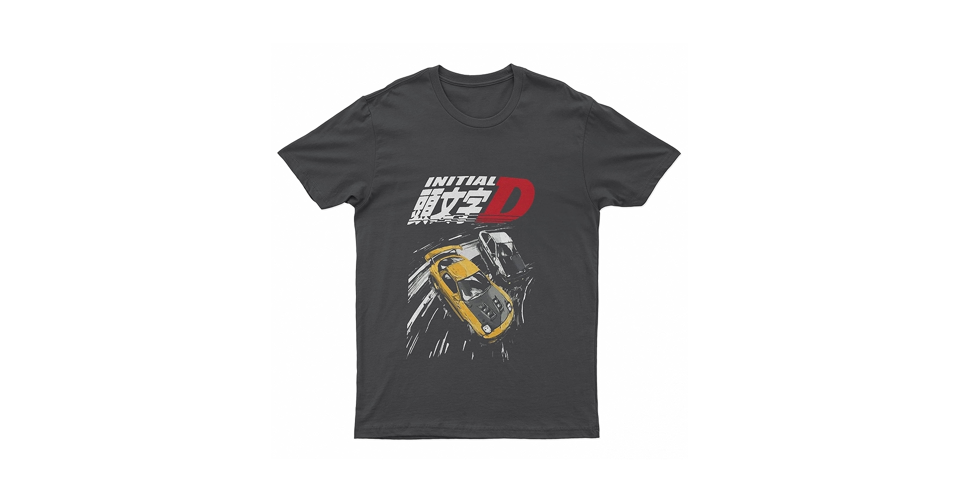 Amazon.com: T-Shirt, Initial D Manga Anime Mens 90s Cartoon
