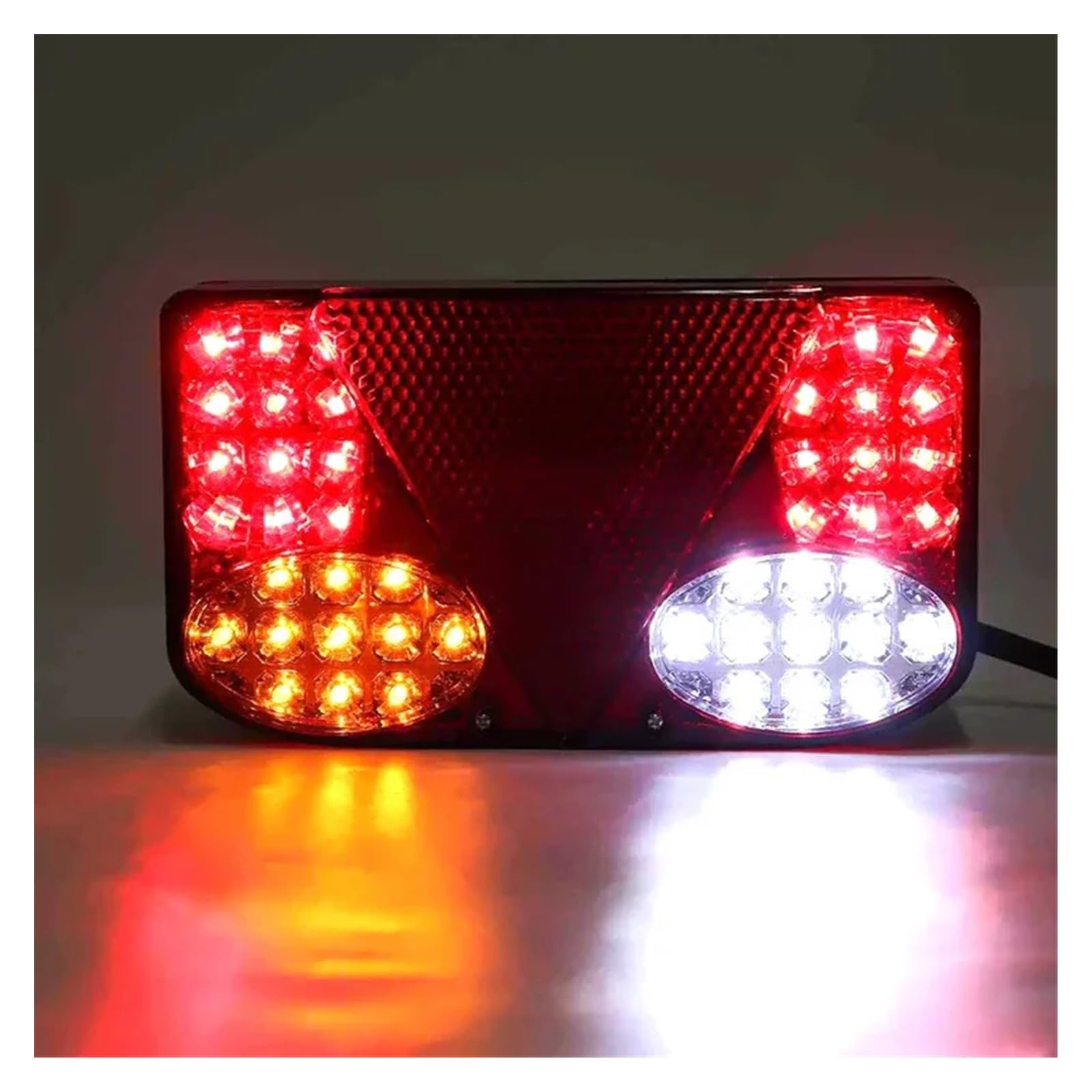 Ensemble de feu arrière Style Universel pour Voiture Camion remorque vélo Plage véhicule Navire Accessoires Automobiles légers 12V 24V Feu arrières
