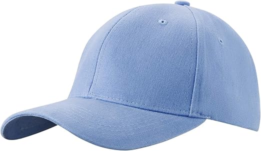 4sold Gorra de béisbol Estilo Polo clásico Deportivo Casual Liso Sombrero de Sol