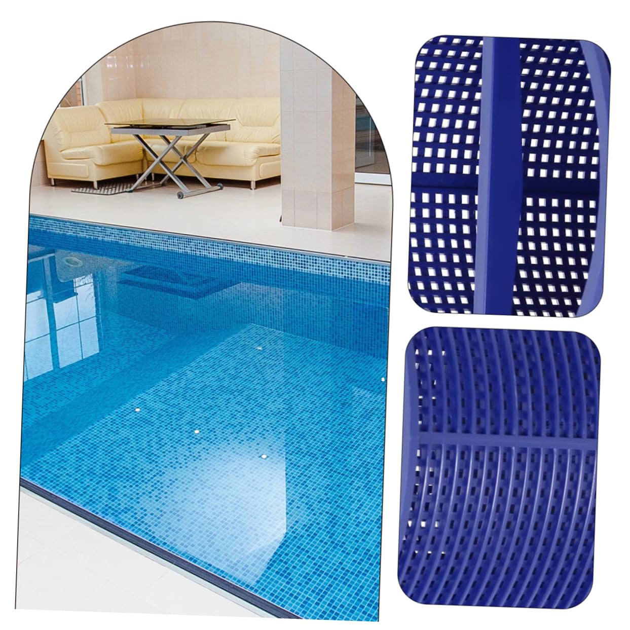 ifundom 3 Piezas Cesta De Filtro De Piscina Trampa Colador Skimmer De Cesta De Piscina Rozando Filtrar Cesta para Skimmer De Piscina Cestas De Skimmer Largo Blue El Plastico