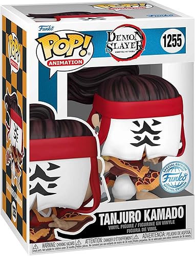 Miniatura 2 de Funko Pop Demon Slayer Tanjuro Kamado Hinokami Kagura Figura Edición Especial Multicolor Exclusivo #1255