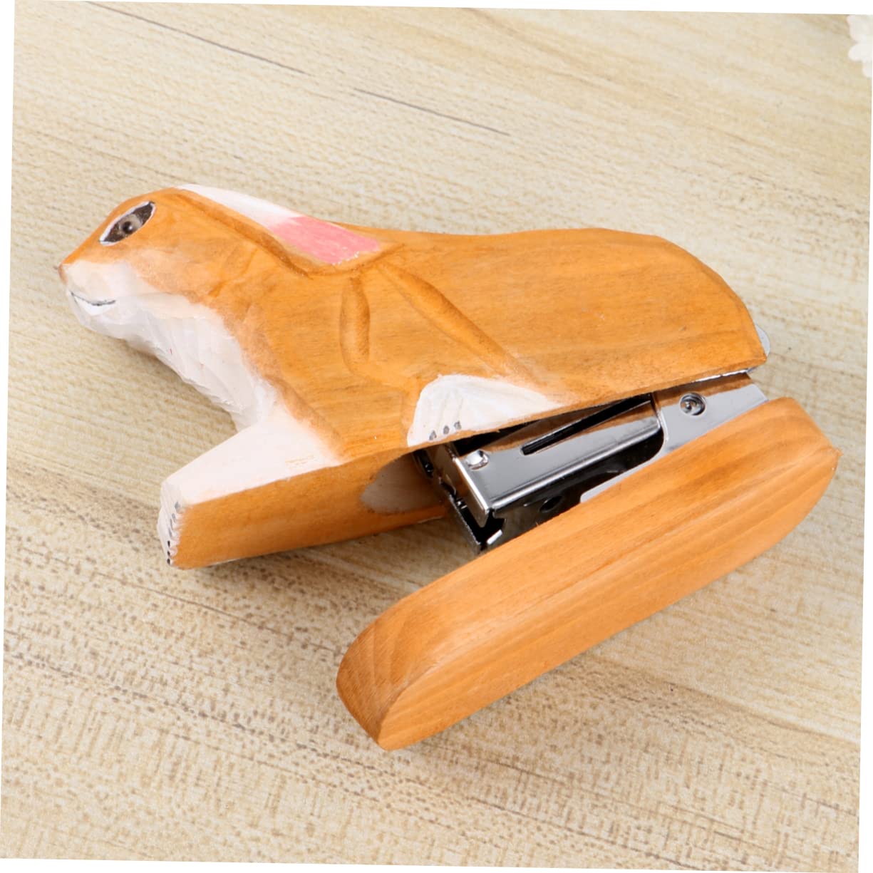 STOBOK 3 Pezzi Di Cucitrice Manuale Portatile in Legno Per Cucire Libri Per Studenti Forniture Per Ufficio Mini Macchina Per Cucire