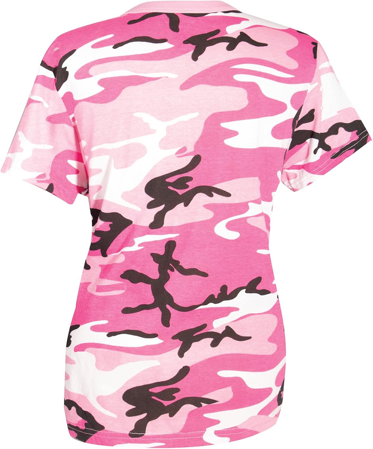 Rothco Women’s Camo T-Shirt Longer Length Shirt Causal Womens Tee Shirt Short Sleeve - Image 3