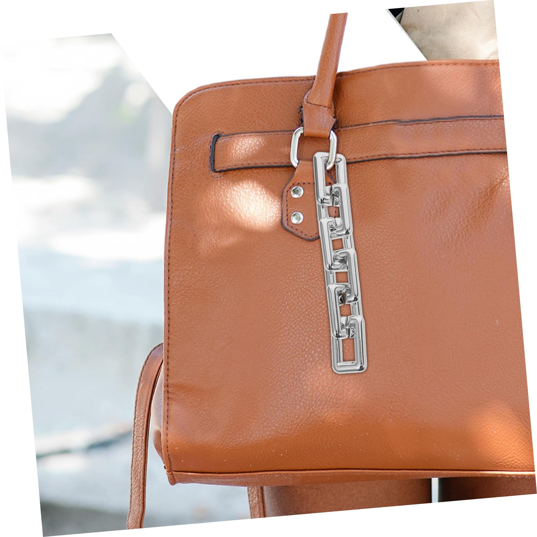 MUCKLILY Abs Decorative Chain Quick Link Connector Box Bag Jewelry Square Geometric Design