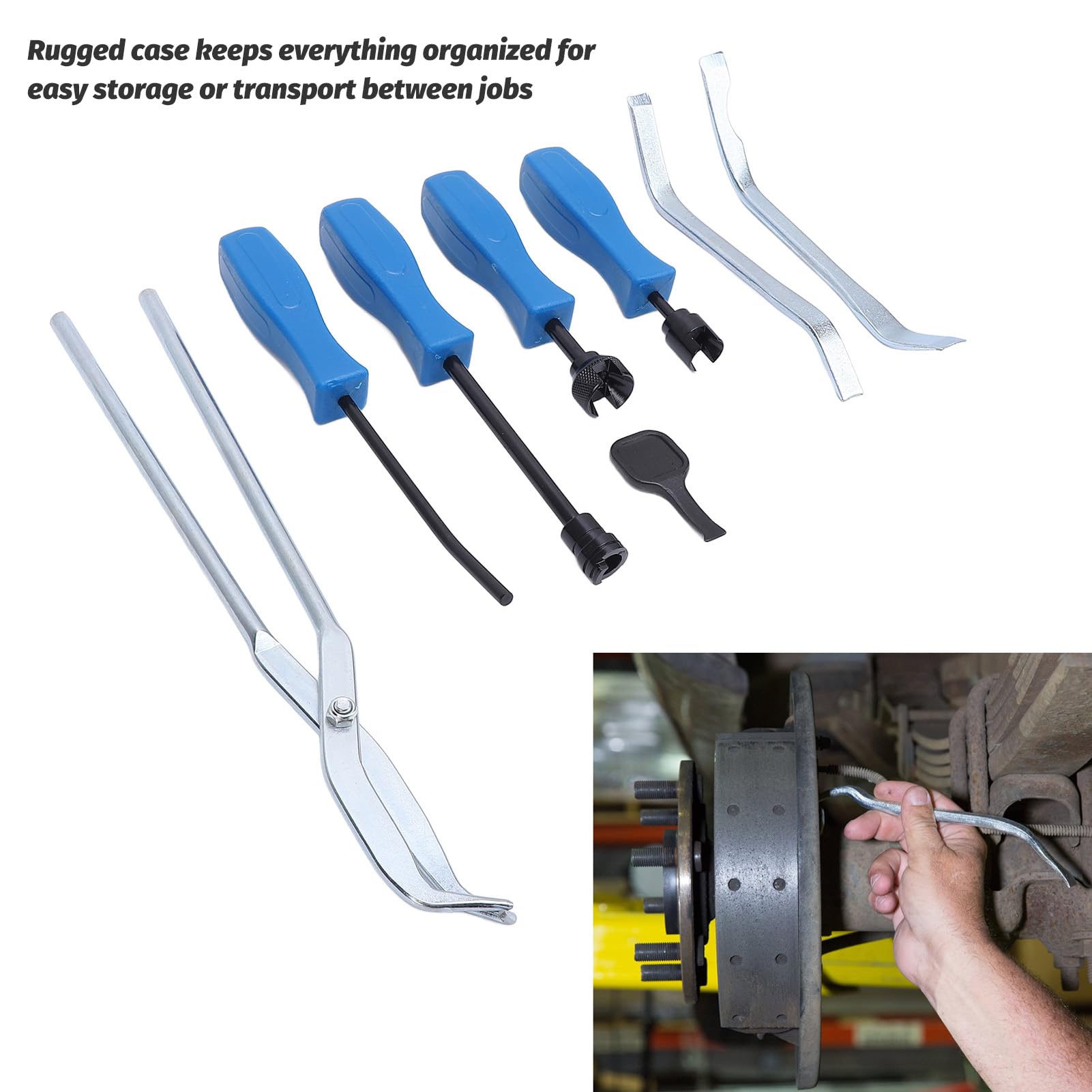 Outil De Réglage De Frein à Tambour, Cuillère De Frein Décalée En Métal Outil Universel De Réparation De Frein à Tambour Pour Outils D'entretien Automobile