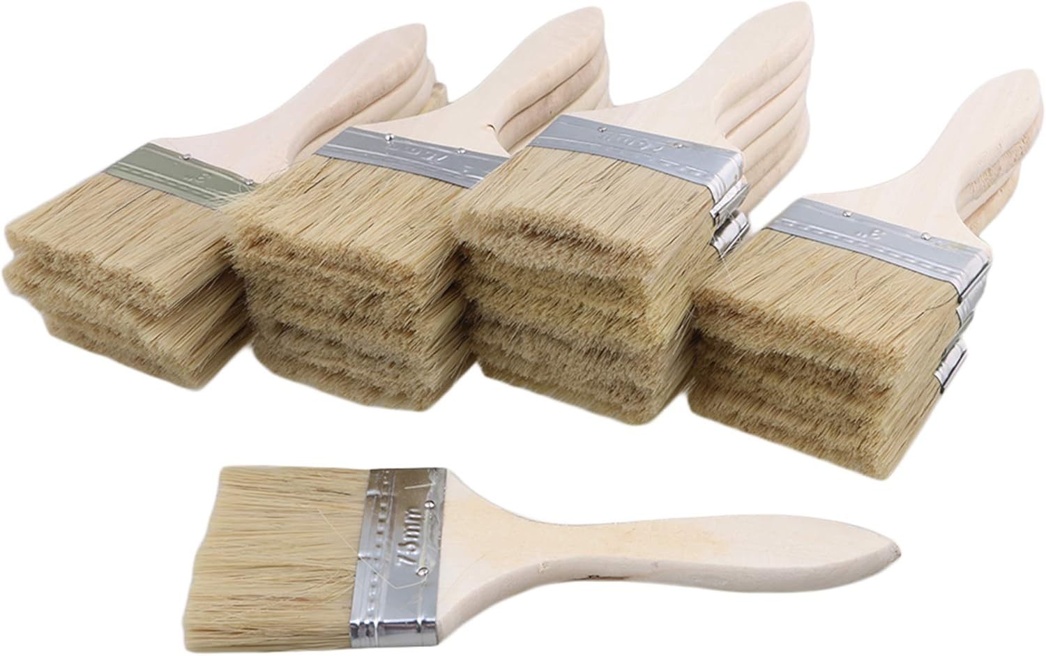 20pcs Low Cost Paint Brushes or Chip Brush with Wooden