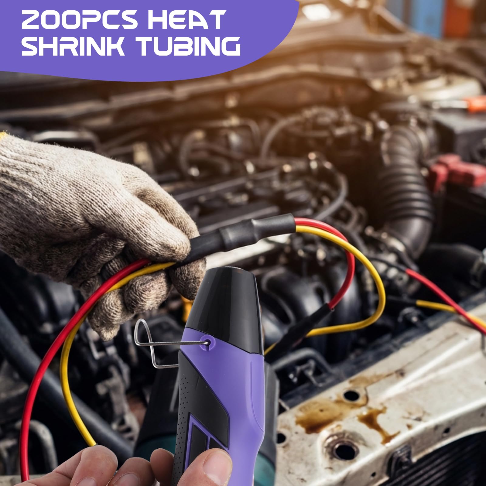 Mini Heat Gun - Shrink Tubing & DIY Crafts -9
