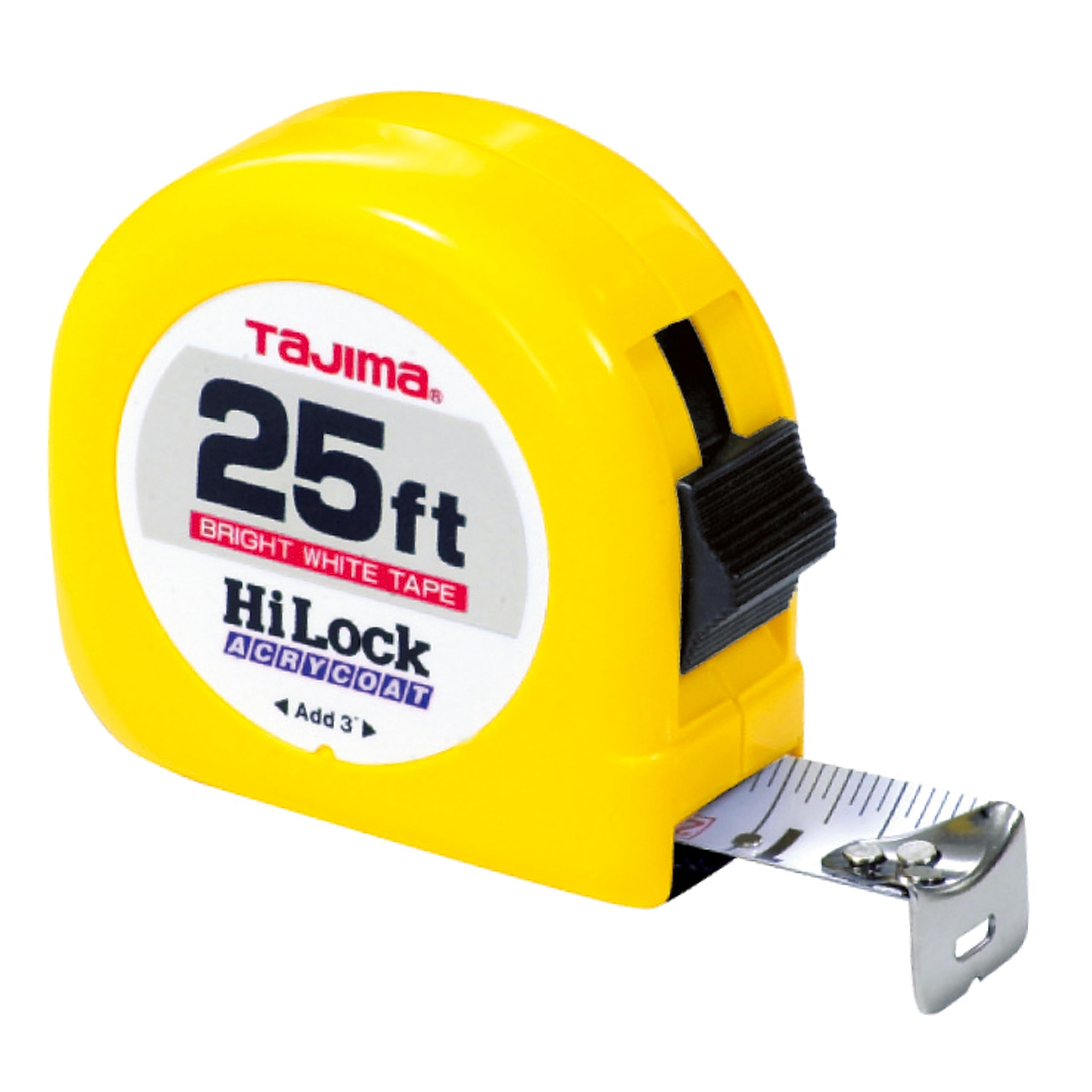 Tajima g-16/5MBW 16-feet o 5-meter lama in acciaio da 2,5 cm con nastro, HL-25BW