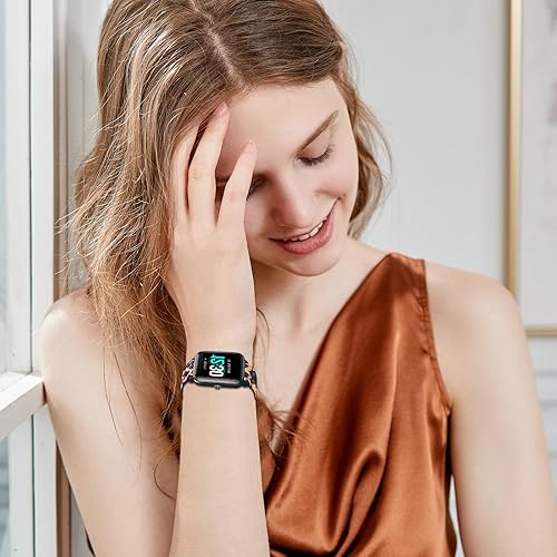 Miniatura 6 de Correa elástica de nailon compatible con el reloj Veryfitpro ID205L, correa de repuesto elástica de 0.73 pulgadas para Blackview ID205LLetsfit