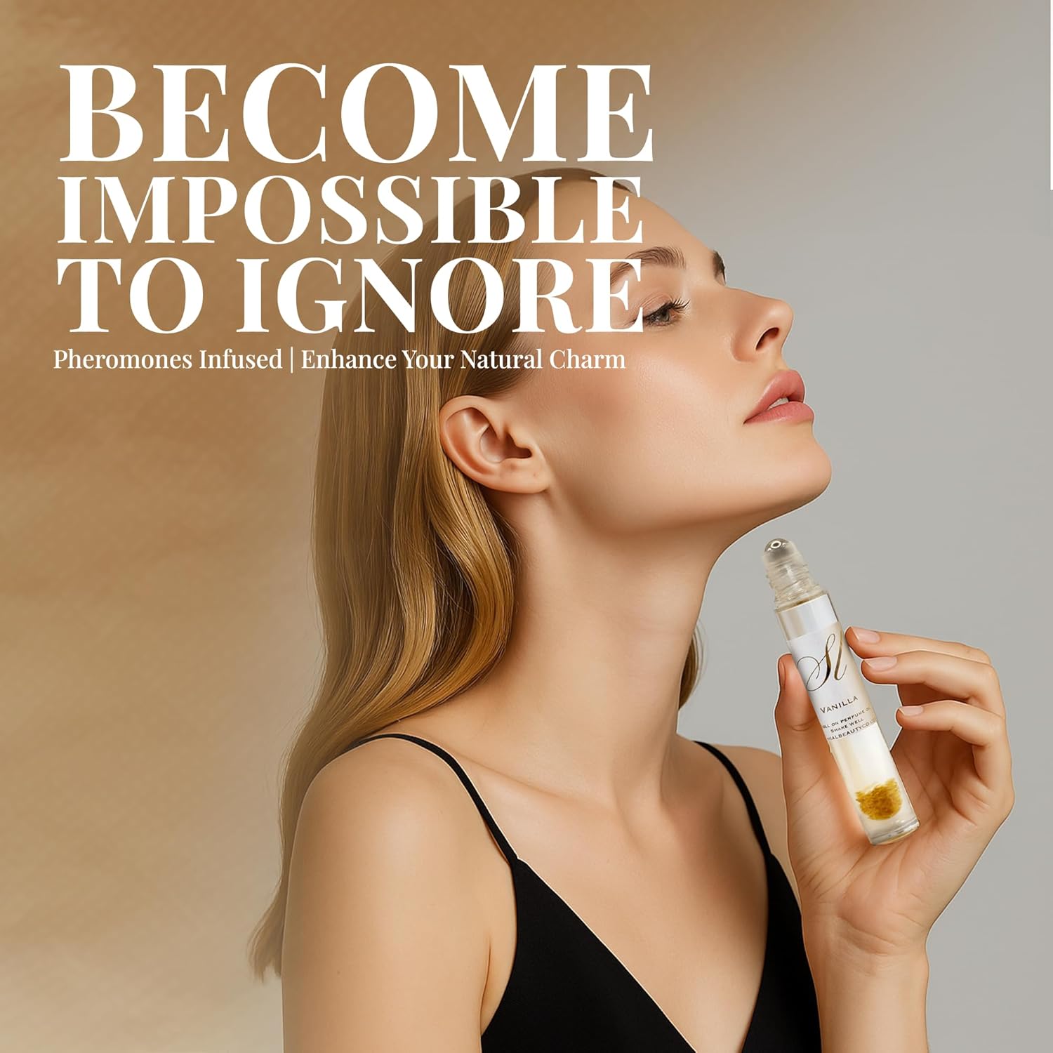 Pheromone Perfume For Women, Long Lasting Vanilla Perfume With Coconut Oil, Portable Pheromone Perfume (12 Ml) (Roll On) (Amber Bliss) (Packaging May Differ) - Image 2