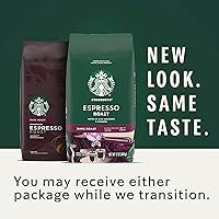 Vista 2 de Starbucks - Café molido tostado oscuro Espresso Roast 100% Arábica, 1 bolsa (18 onzas)