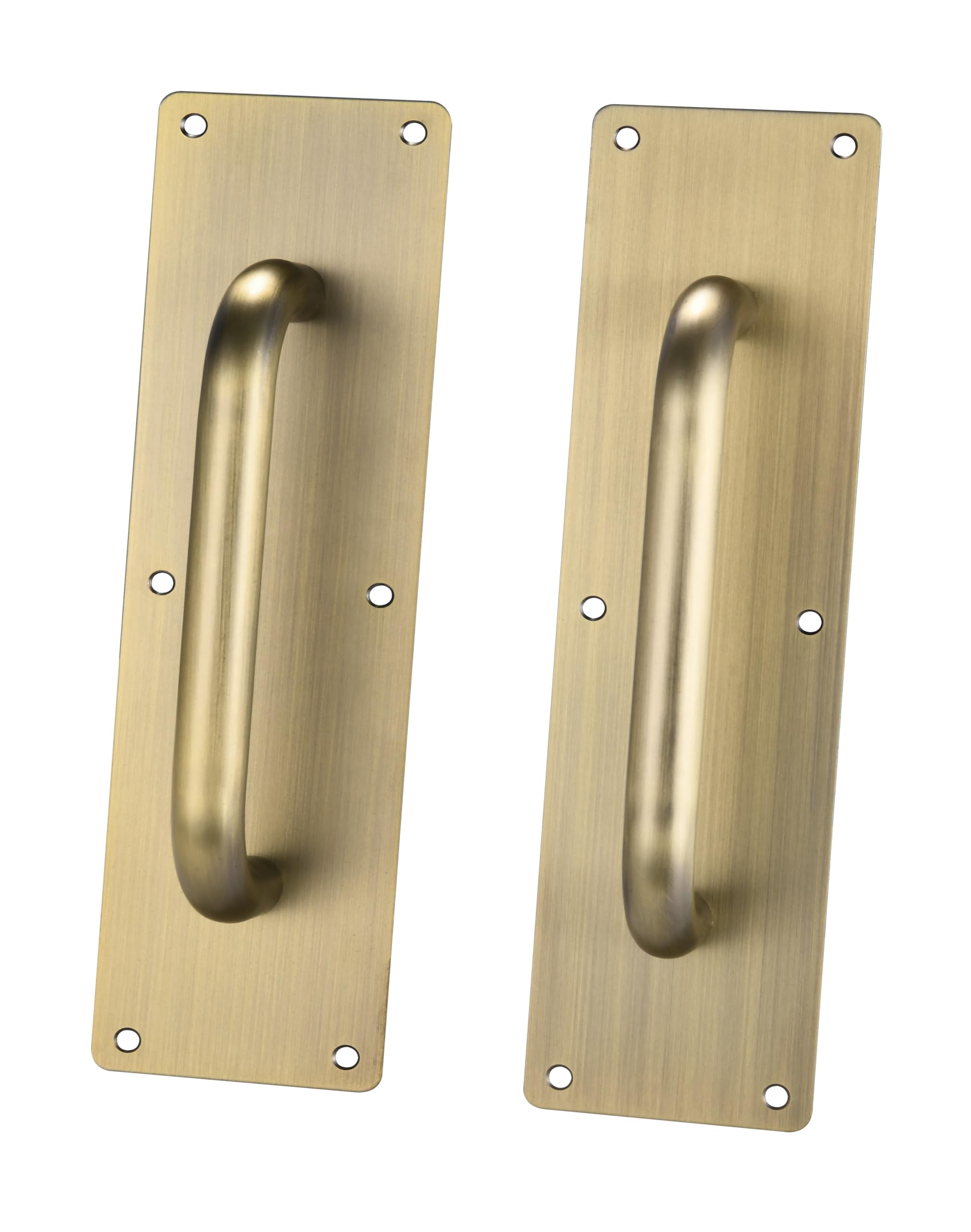 SUYA 12 Inch Sliding Barn Door Handle - Antique Copper Heavy Duty Pull