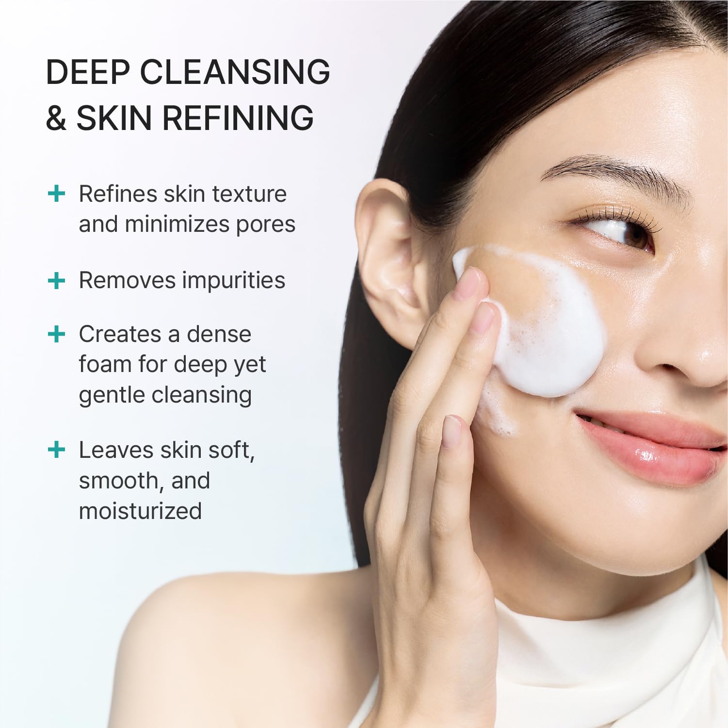 REJURAN Detergente Schiumogeno Purificante, Idratante E Delicato Per Una Pelle Più Liscia E Pulita, Minimizza I Pori E Riequilibra 4,05 fl oz (confezione da 1)