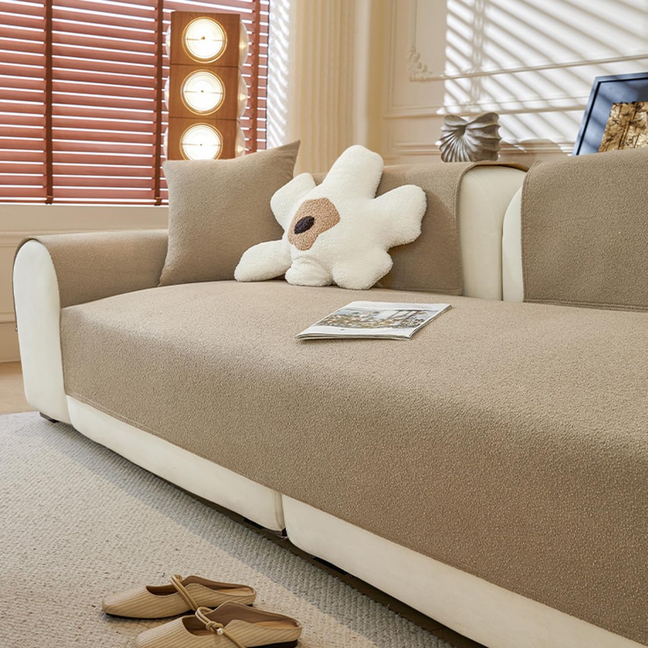 ソファカバー 滑り止め キズ防止 ベージュ 洗濯可能 ソファカバー 滑り止め キズ防止 ベージュ 洗濯可能 楽天市場