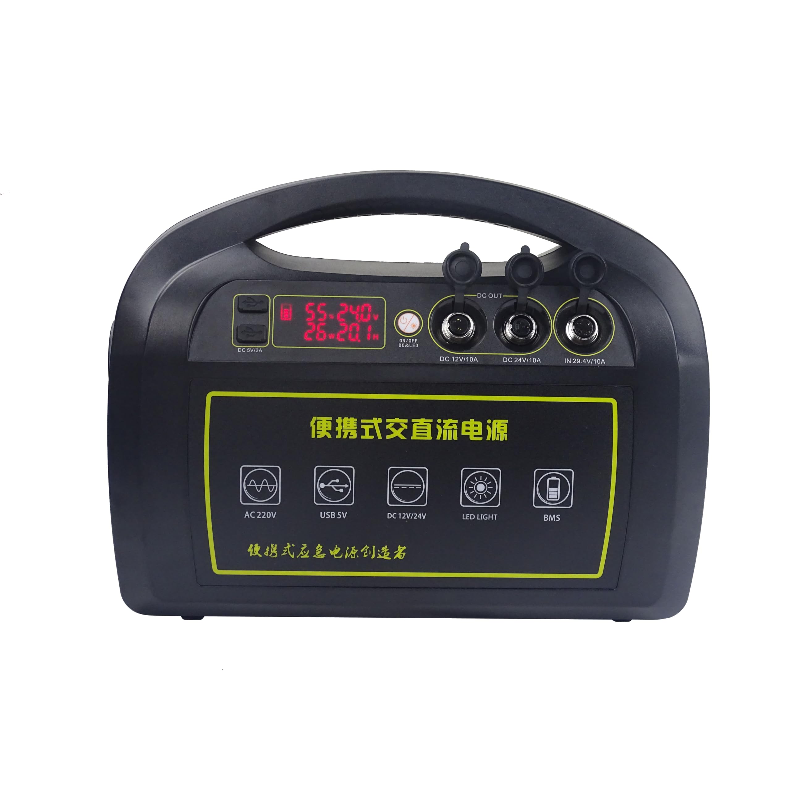 Przenośna Stacja Zasilająca 1000W 1056Wh, Power Station 220V Pure Sine Wave, Generator Energii z Akumulatorem Litowym, 3x AC Wyjście USB i Car Port, Zasilanie Awaryjne Outdoor Camping RV
